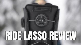 Ride Lasso Snowboard Boot Review  Motionboardshop [upl. by Kallman]