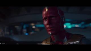 Vision Destroys The Last Ultron Scene  Avengers Age of Ultron 2015 Movie Clip HD 4K [upl. by Merth]