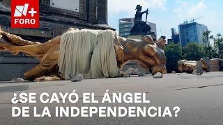 ¿Qué le pasó al Ángel de la Independencia  Las Noticias [upl. by Nolyar]