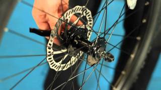 How to install quick release front wheel on bicycle [upl. by Schaefer]