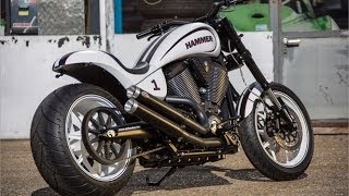 Motorcycle Design Victory HAMMER S by Urs Erbacher [upl. by Dahs]