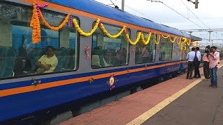 New Vistadome Coach attached to Dadar Madgaon Jan Shatabdi Express  Indian Railways [upl. by Akeret705]