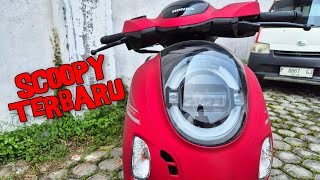 BEDA BANGET ❗️new SCOOPY STYLISH RED 2025 scoopy Terbaru WARNA MERAH [upl. by Orgalim20]