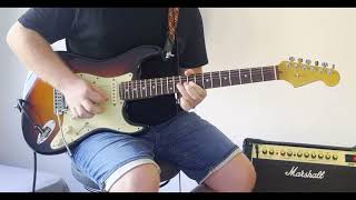 Iron Maiden  The Trooper Guitar solo by Jack Keating [upl. by Dearborn804]