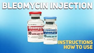 Bleomycin injection how to use Uses Dosage Side Effects Contraindications [upl. by Brander]