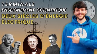 DEUX SIÈCLES DÉNERGIE ÉLECTRIQUE  Enseignement Scientifique Terminale [upl. by Naihtsirc]