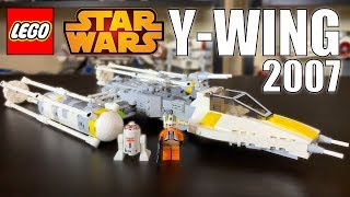 LEGO Star Wars 2007 YWing Fighter Review Set 7658 [upl. by Menken258]