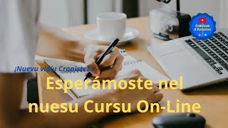 ⚠️ ANUNCIU del nuesu CURSU DASTURIANU ONLINE 2024 💙  Crónicas dAsturies [upl. by Mannie457]