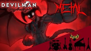 DEVILMAN crybaby  DVMN Ending Theme 【Intense Symphonic Metal Cover】 [upl. by Bernj]