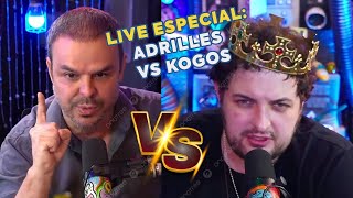 DEBATE PAULO KOGOS vs ADRILLES  INTELIGÊNCIA LTDA  LIVE ESPECIAL 190324 [upl. by Alyac]