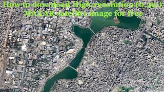 🛑How to download Highresolution 03m MAXAR satellite image for free From OpenAreialMap amp use GEE [upl. by Carolyne]