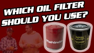 Differences Between Mahindra Roxor Oil Filters [upl. by Anilef92]