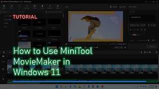 How to Use MiniTool MovieMaker Video Editor [upl. by Caroline]