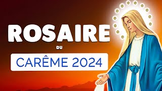 🙏﻿ ROSAIRE de CARÊME 2024 🙏﻿ Prière du Saint Rosaire 20 Mystères [upl. by Anirbus528]