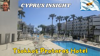 Tsokkos Protaras Hotel Protaras Cyprus  Full Tour Including Room [upl. by Kire]