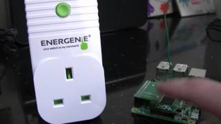 How to use the Energenie Pimote Control for Home Automation  turn off devices automatically [upl. by Einuj754]