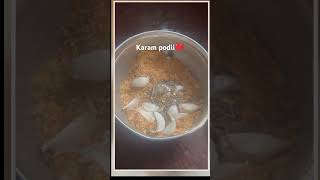 Idli Dosa Karam Podi  Idli Karam Podi  Milagai Podi  Idly Pod❤️ [upl. by Flori]