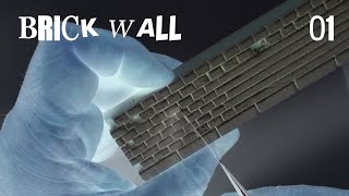 How to make brick wall from styrofoam [upl. by Ativad]