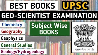 Books for UPSC Combined GeoScientist Examination  UPSC Combined GeoScientist Subject Wise books [upl. by Enineg]