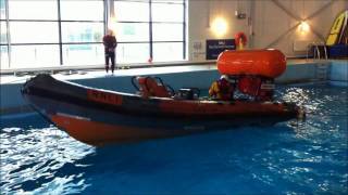 Atlantic 75 RIB capsize exercise [upl. by Gabi]