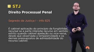 Informativo 825  STJ Segredo de Justiça I  Fungibilidade do RESE e da Apelação [upl. by Aisatsanna]