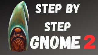 Easy Nobody Gnome Beginner Friendly Woodcarving [upl. by Doreen509]