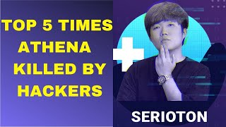 Top 5 times Athena Killed By Hackers  Athena vs Hackers [upl. by Servetnick412]