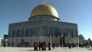 Papst besucht Tempelberg in Jerusalem  Pope visits the Dome of the Rock and Western Wall [upl. by Macey612]