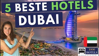 5 Beste Hotels Dubai Burj Al Arab Jumeirah Raffles Address Marina Al Maha OneampOnly Royal Mirage [upl. by Gilges]