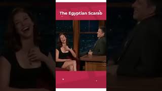 Adrianne Palicki  the egyptian scarab  shorts viral AdriannePalicki CraigFerguson [upl. by Nodnrb]