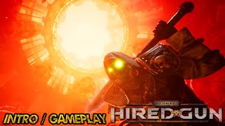 Necromunda Hired Gun INTRO  Gameplay Review  intense fast paced combat  PC Steam 4K [upl. by Nahor]