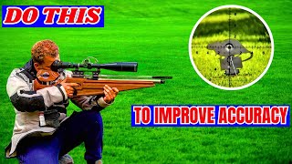 Air Rifle Shooting Do This To Improve Your Accuracy [upl. by Ahtekahs]