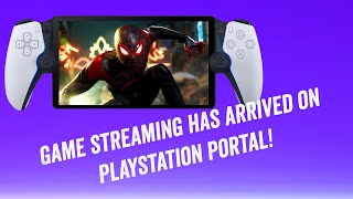 Game streaming has arrived on PlayStation Portal Testing PlayStation Plus streaming [upl. by Sucramrej]