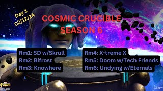 Cosmic Crucible Season 6  MSF  02122024 [upl. by Landrum]