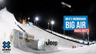 Men’s Snowboard Big Air HIGHLIGHTS  X Games Aspen 2022 [upl. by Macey998]