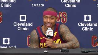 FULL Cavaliers’ Isaiah Thomas press conference  2017 NBA Media Day  ESPN [upl. by Lowrance]