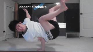 flying roll back airchair tutorial [upl. by Eihtak]