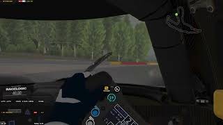 24S4 Falken Tyre Ligier JS P320 LMP3 Spa WET Onboard lap PZ [upl. by Zebapda]