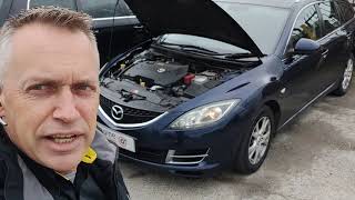 Running issues engine management light on and uneven idle on a Mazda 6 2009  123220 miles [upl. by Ahdar]