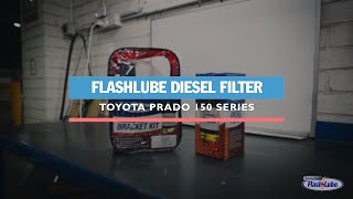 Fitting Instructions  Diesel Filter Prado 150 Series [upl. by Nailil]