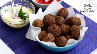 POLPETTE DI LENTICCHIE NERE DI GABRI Sofficissime e facilissime Una tira laltra RICETTE DI GABRI [upl. by Cohin]