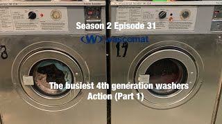 Laundromat day S2 Episode 31 The busiest Madness 4th Generation of Wascomat Washers action Part 1 [upl. by Cuyler]