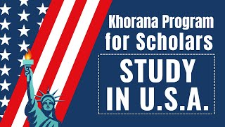 Study in USA Khorana Program for Scholars  Eligibility  How to Apply  allboutresearch [upl. by Skolnik]