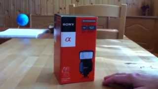 Sony HVLF43AM unboxing [upl. by Rozanna]