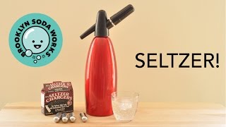 How to get super fizzy seltzer from your soda siphon [upl. by Yhotmit]