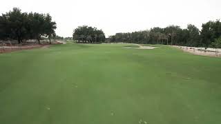 Doha Golf Club Championship Course  Hole 4 [upl. by Niltac]