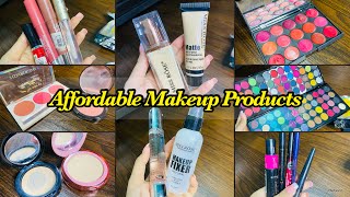 Affordable Makeup Products  Budget friendly Makeup  Product guide in detail♥️ [upl. by Octavian]