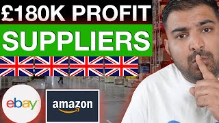 Every Budget TRUSTED UK Suppliers For eBay Amazon DropShipping Retail Arbitrage WholeSale [upl. by Laoj]