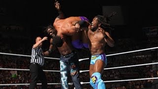 Kofi Kingston amp RTruth vs The Prime Time Players  Raw July 16 2012 [upl. by Graf12]