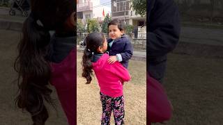 प्यारे baby ने गोदी में किया Poo 💩🤣 comedyshorts trendingshorts funny [upl. by Nyrak383]